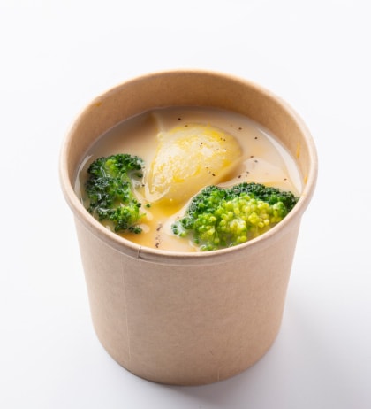 かぼちゃ豆乳スープ