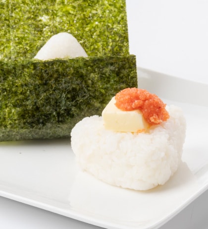明太バターのおむすび