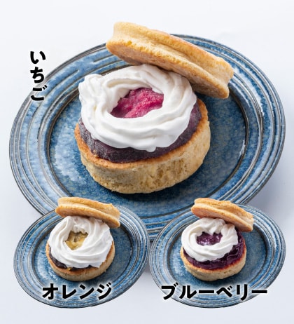 パンケーキサンド