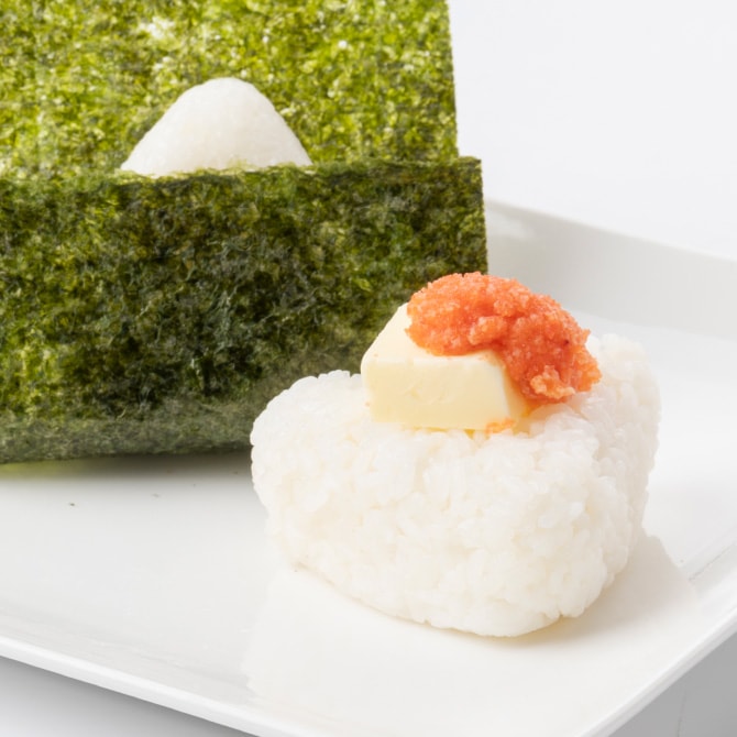 明太バターのおむすび