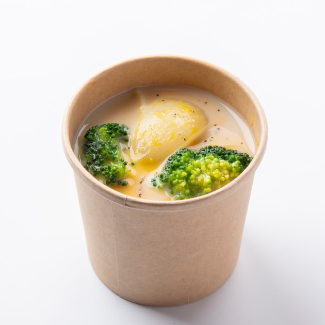 かぼちゃ豆乳スープ